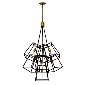 Bronze Hinkley Fulton 7 Light Chandelier Ceiling