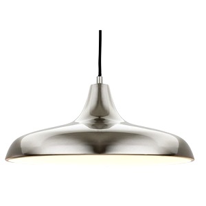 Brushed Steel Firstlight Curtis One Light